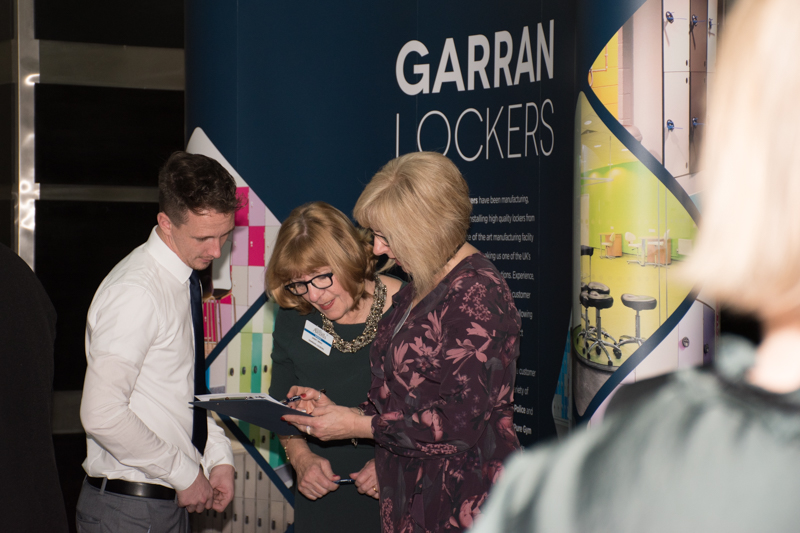 GARRAN LOCKERS AT THE HEALTH BUSINESS AWARDS 2017