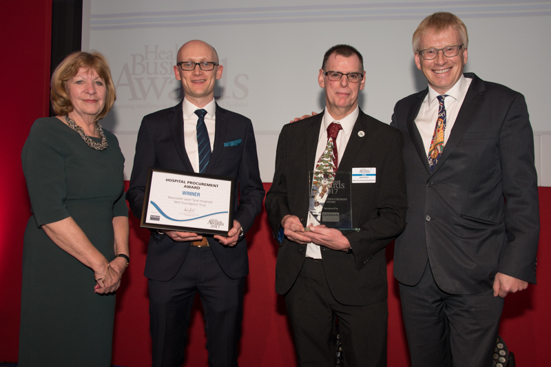GARRAN LOCKERS AT THE HEALTH BUSINESS AWARDS 2017