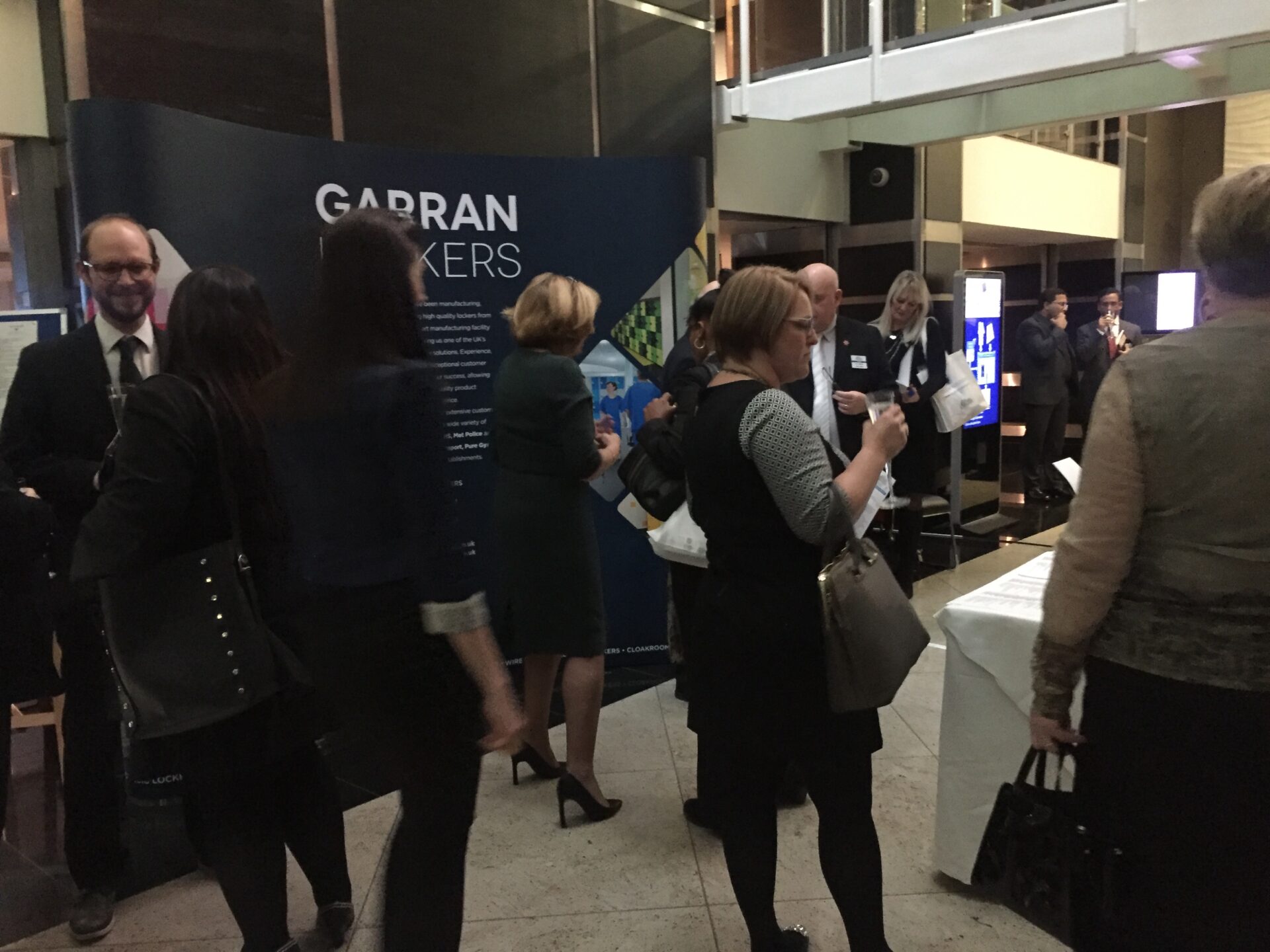 GARRAN LOCKERS AT THE HEALTH BUSINESS AWARDS 2017