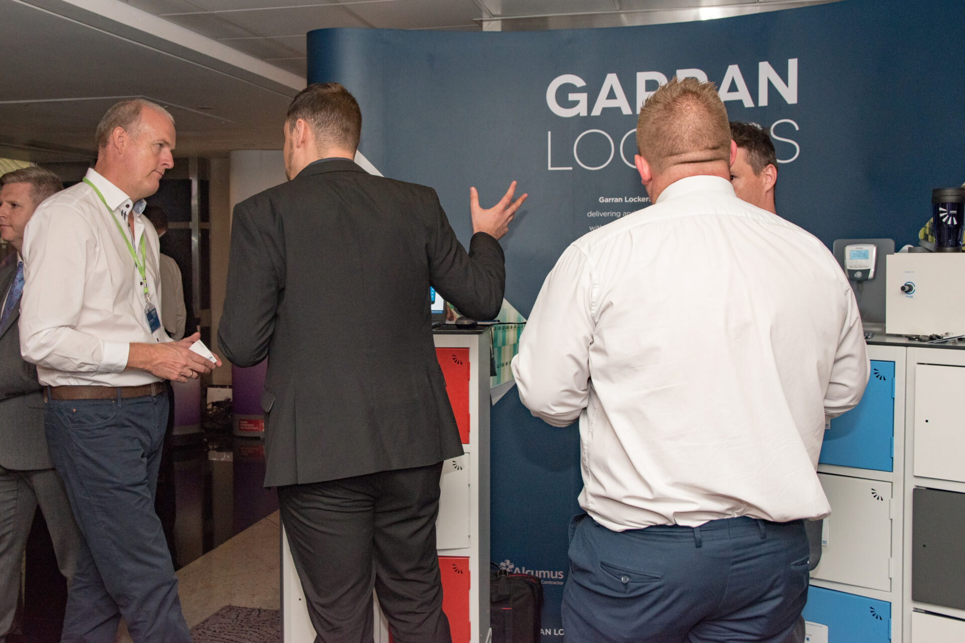 GARRAN LOCKERS AT THE EDUCATION BUSINESS AWARDS 2018