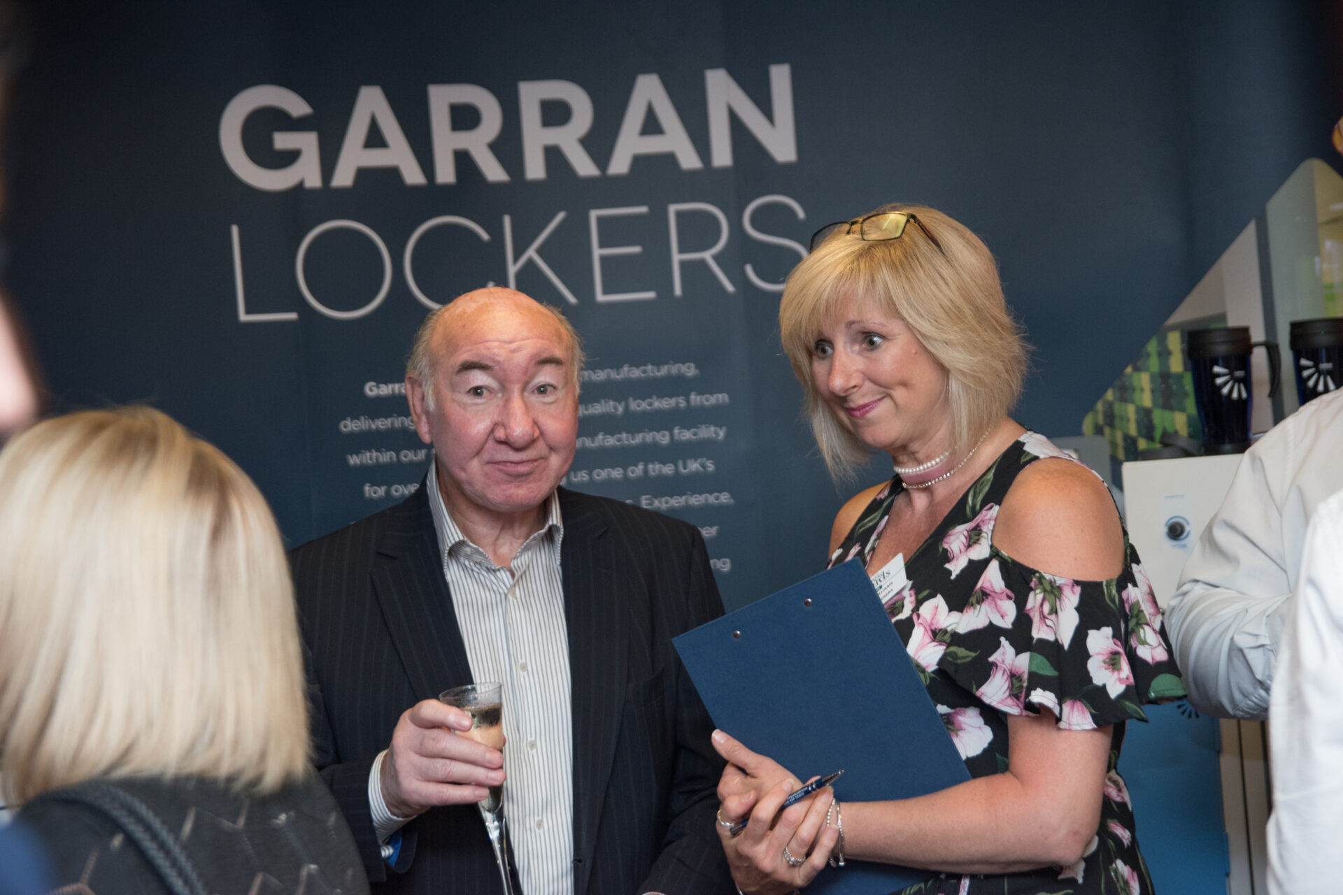 GARRAN LOCKERS AT THE EDUCATION BUSINESS AWARDS 2018