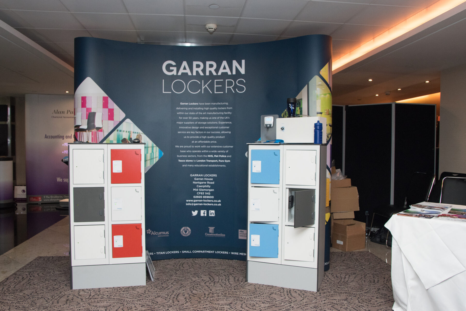 GARRAN LOCKERS AT THE EDUCATION BUSINESS AWARDS 2018